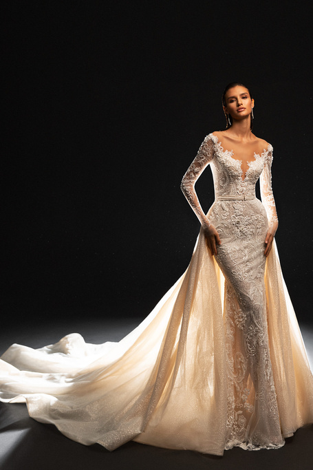 Купить свадебное платье «Агнесс» Кристал Дизайн из коллекции Звездная пыль 2021 в салоне