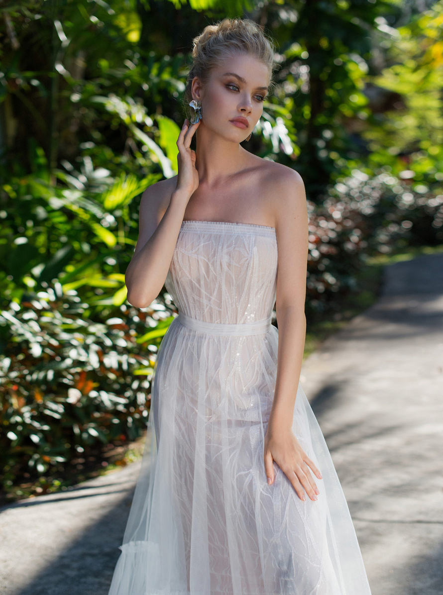 Свадебное платье «Рэмели» Кукла— купить в Краснодаре платье Рэмели из коллекции Глаза океана  2021