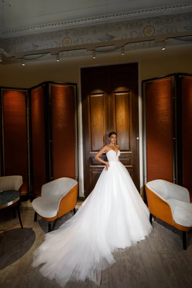 Купить свадебное платье «Бруклин» Патрисия Кутюр из коллекции 2022 года в салоне «Мэри Трюфель» Бруклин