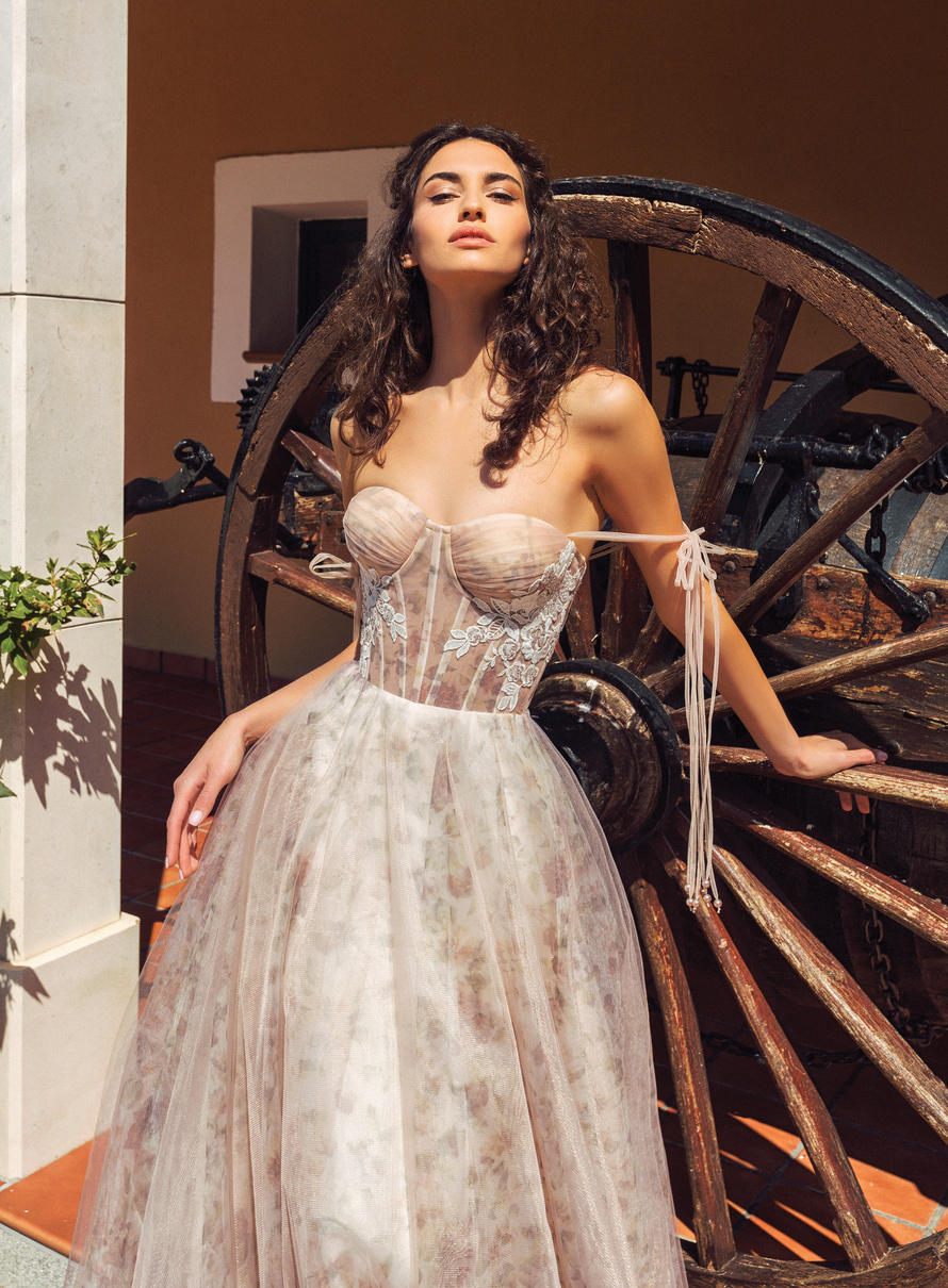 Купить свадебное платье «Джосет» Татьяны Каплун из коллекции «Вайлд Винд 2019» в салоне