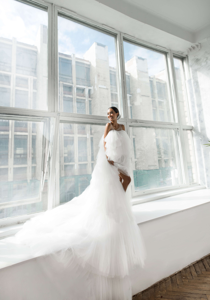Купить свадебное платье «Адриан» Бламмо Биамо из коллекции Нимфа 2020 года в Москве