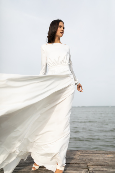 Купить свадебное платье «Пэнни» Юнона из коллекции 2020 года в салоне «Мэри Трюфель»