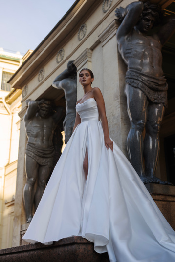 Купить свадебное платье «Барбел» Патрисия Кутюр из коллекции 2024 года в салоне «Мэри Трюфель»