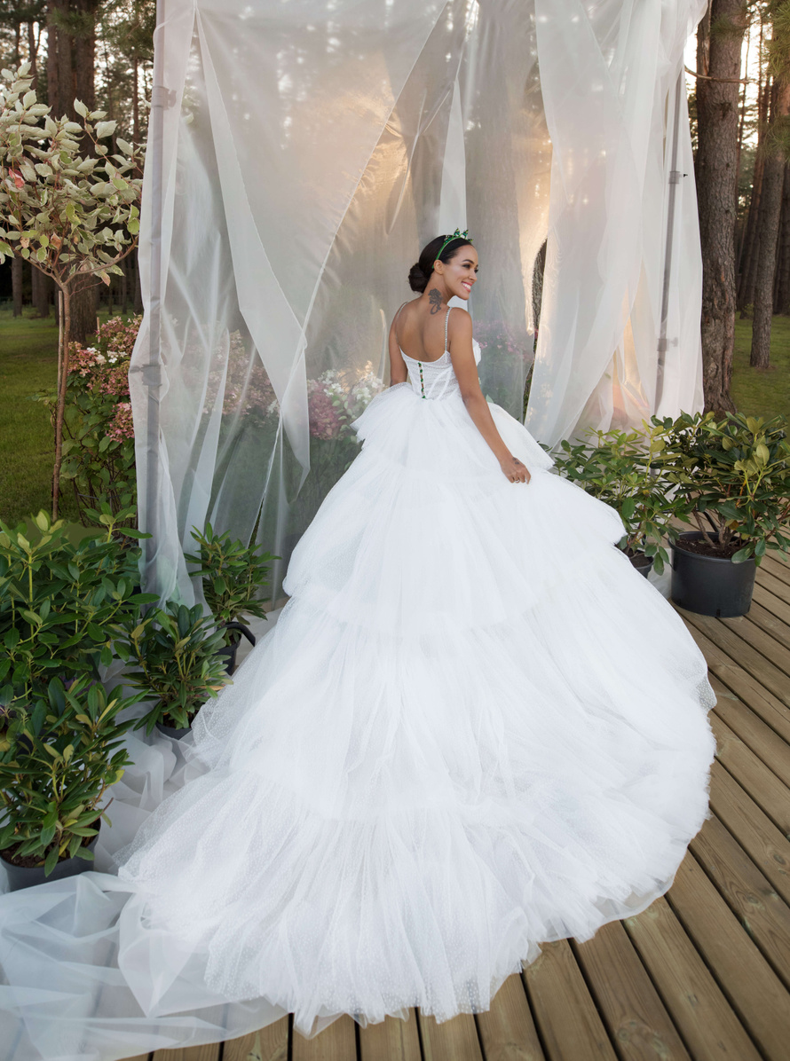 Купить свадебное платье «Бернар» Бламмо Биамо из коллекции Нимфа 2020 года в Екатеринбурге