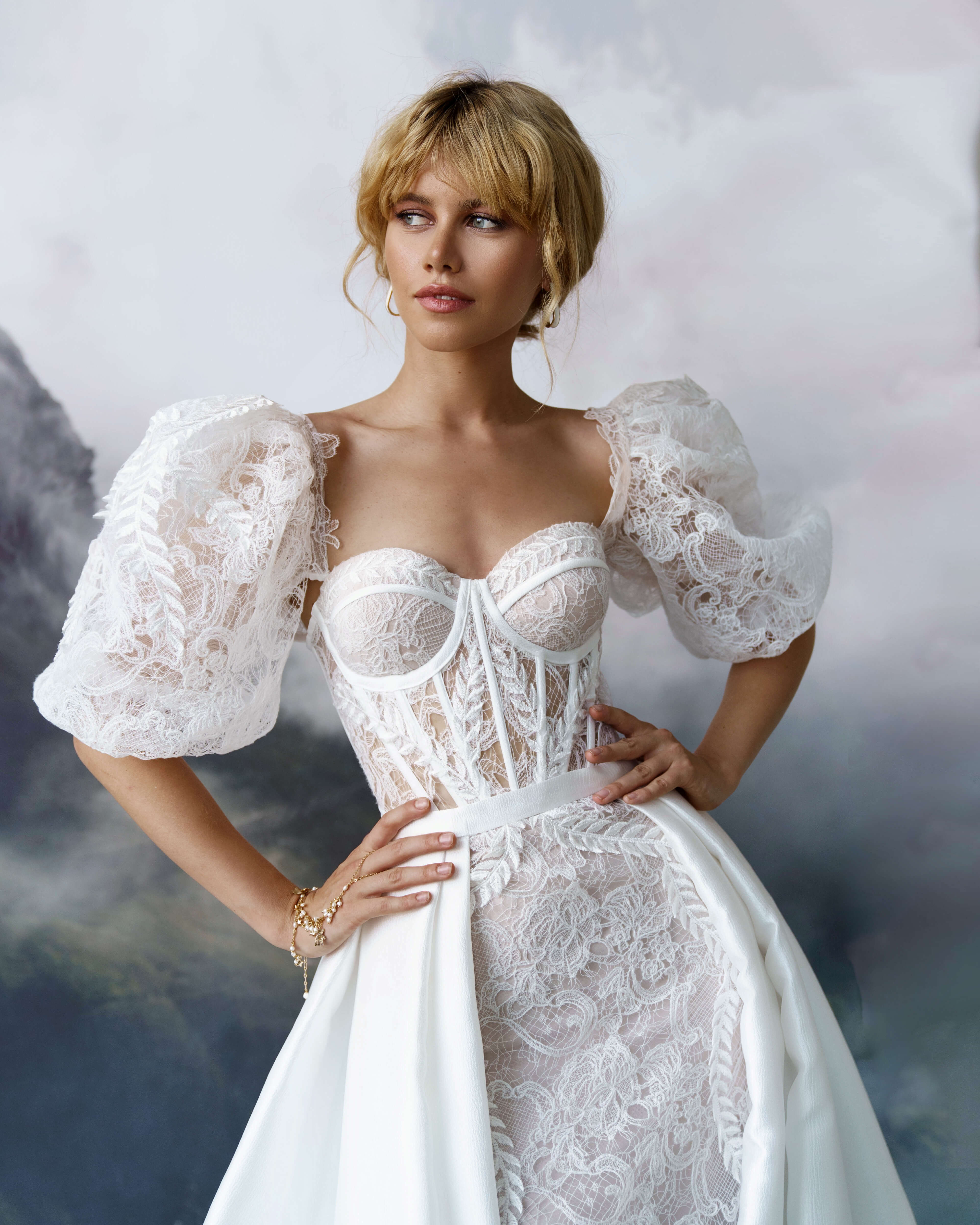 Купить свадебное платье «Юри» Бламмо Биамо из коллекции Сказка 2022 года в салоне «Мэри Трюфель»