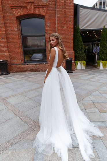 Купить свадебное платье «Ализ» Рара Авис из коллекции Флорал Парадайз 2018 года в салоне свадебных платьев