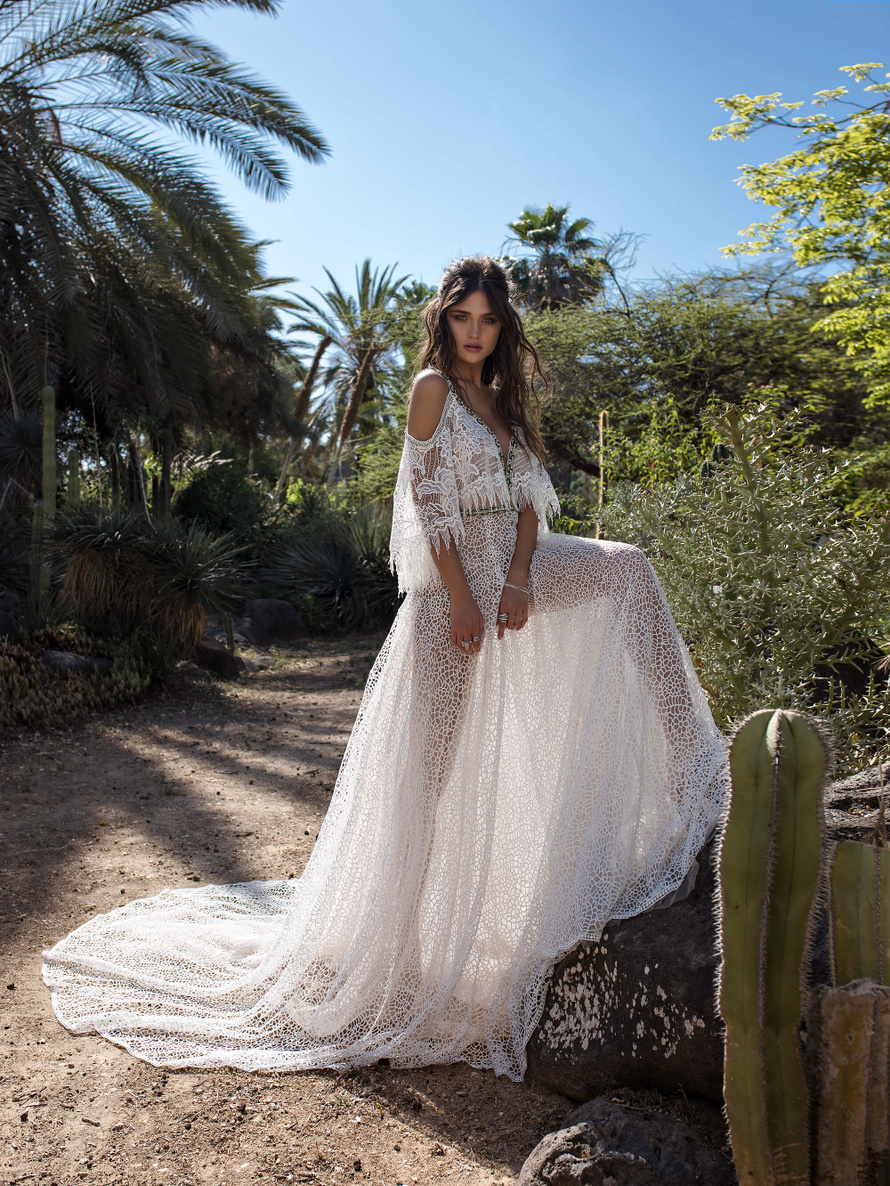 Купить свадебное платье «Ханиэль» Рара Авис из коллекции Вайлд Соул 2019 года в салоне