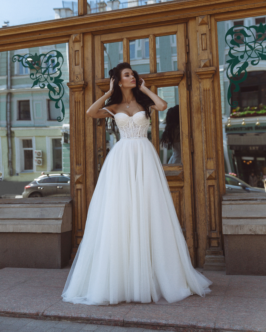 Купить свадебное платье «Харизма» Патрисия из коллекции 2019 года в Нижнем Новгороде