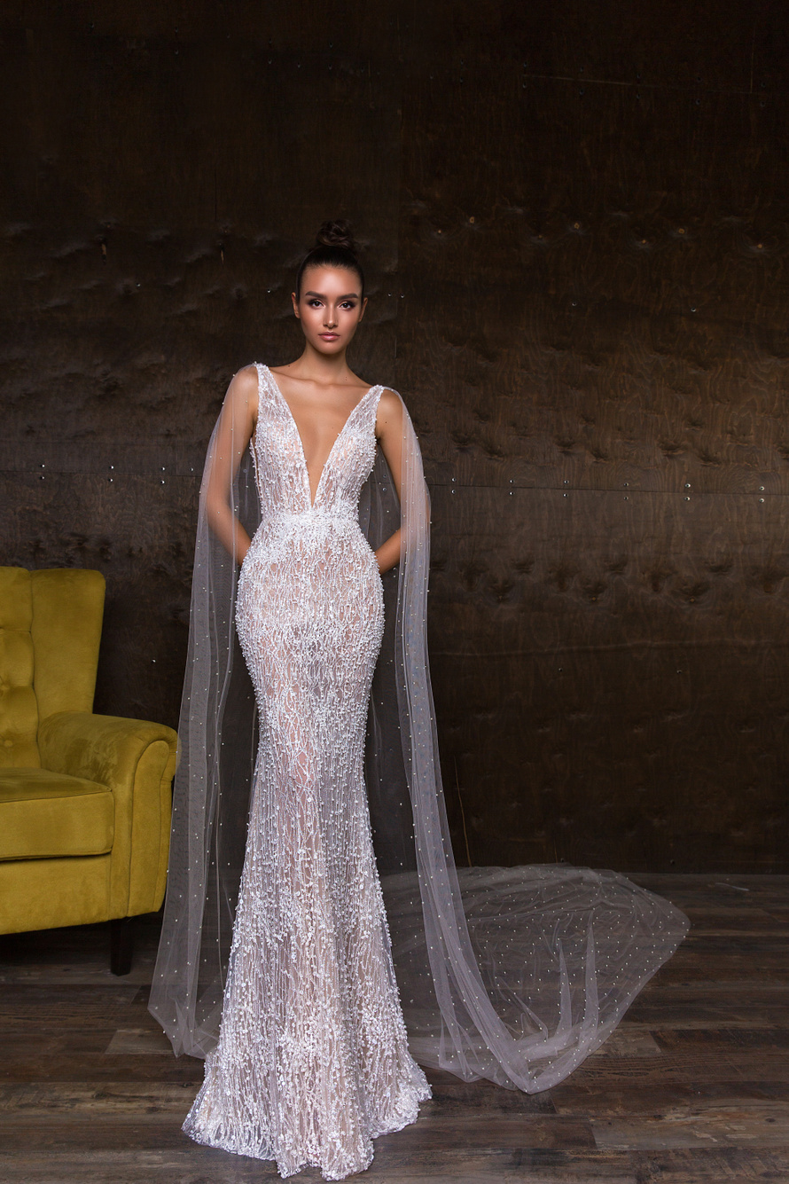Купить свадебное платье «Лени» Кристал Дизайн из коллекции 2018 в интернет-магазине