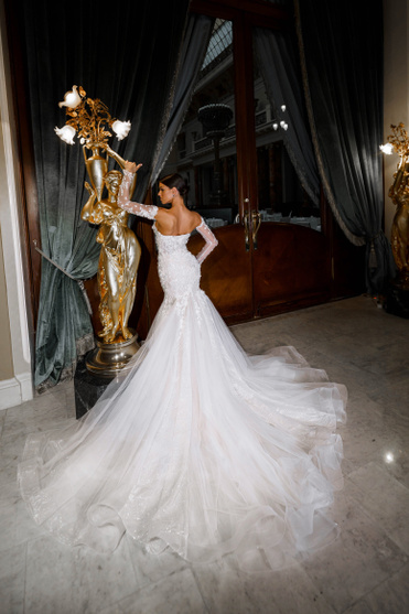 Купить свадебное платье «Бейби» Патрисия Кутюр из коллекции 2022 года в салоне «Мэри Трюфель»