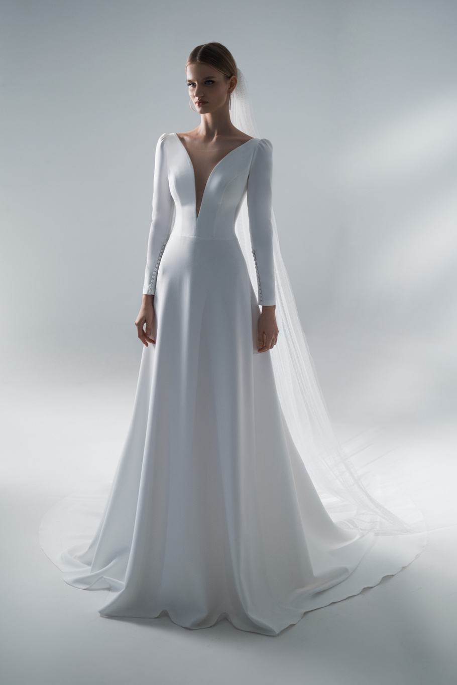 Купить свадебное платье «Фани» Стрекоза из коллекции 2021 года в салоне «Мэри Трюфель»