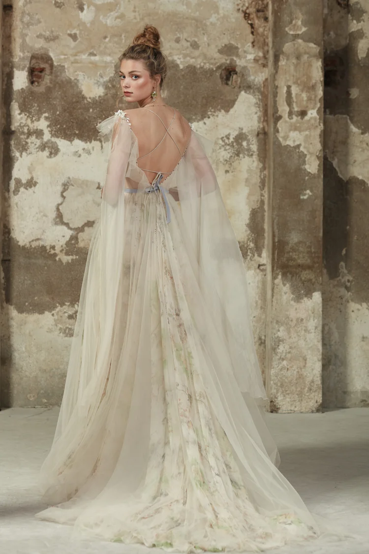 Купить свадебное платье «Делвин» Рара Авис из коллекции Флорал Парадайз 2018 года в интернет-магазине Делвин