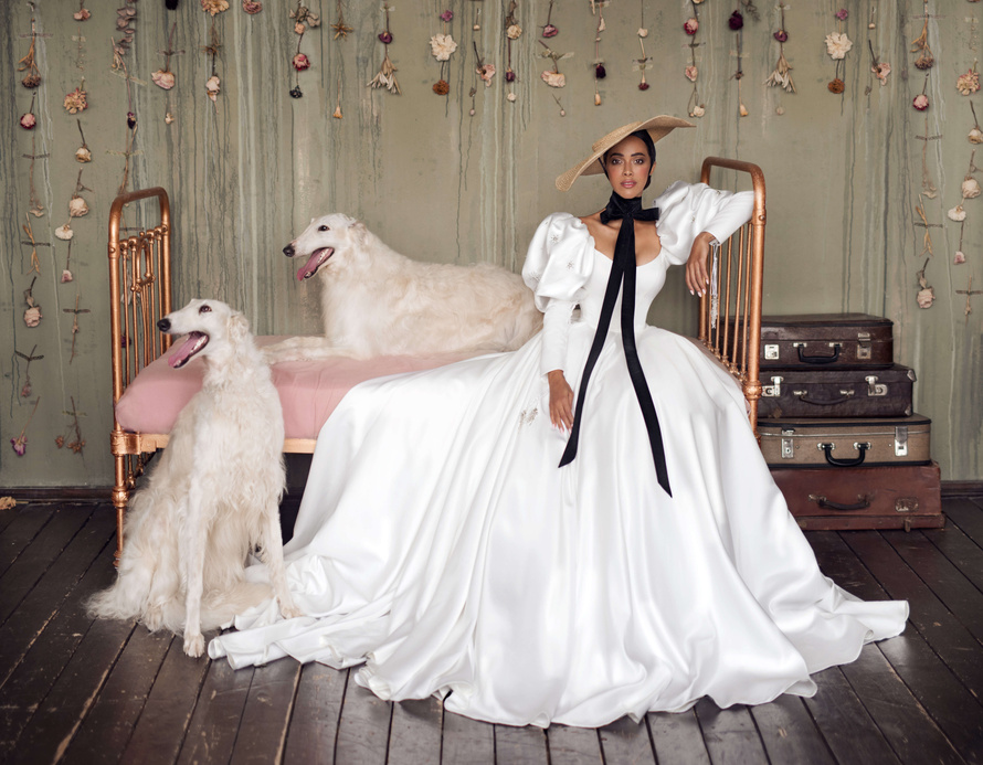 Купить свадебное платье «Итан» Бламмо Биамо из коллекции Нимфа 2020 года в Воронеже