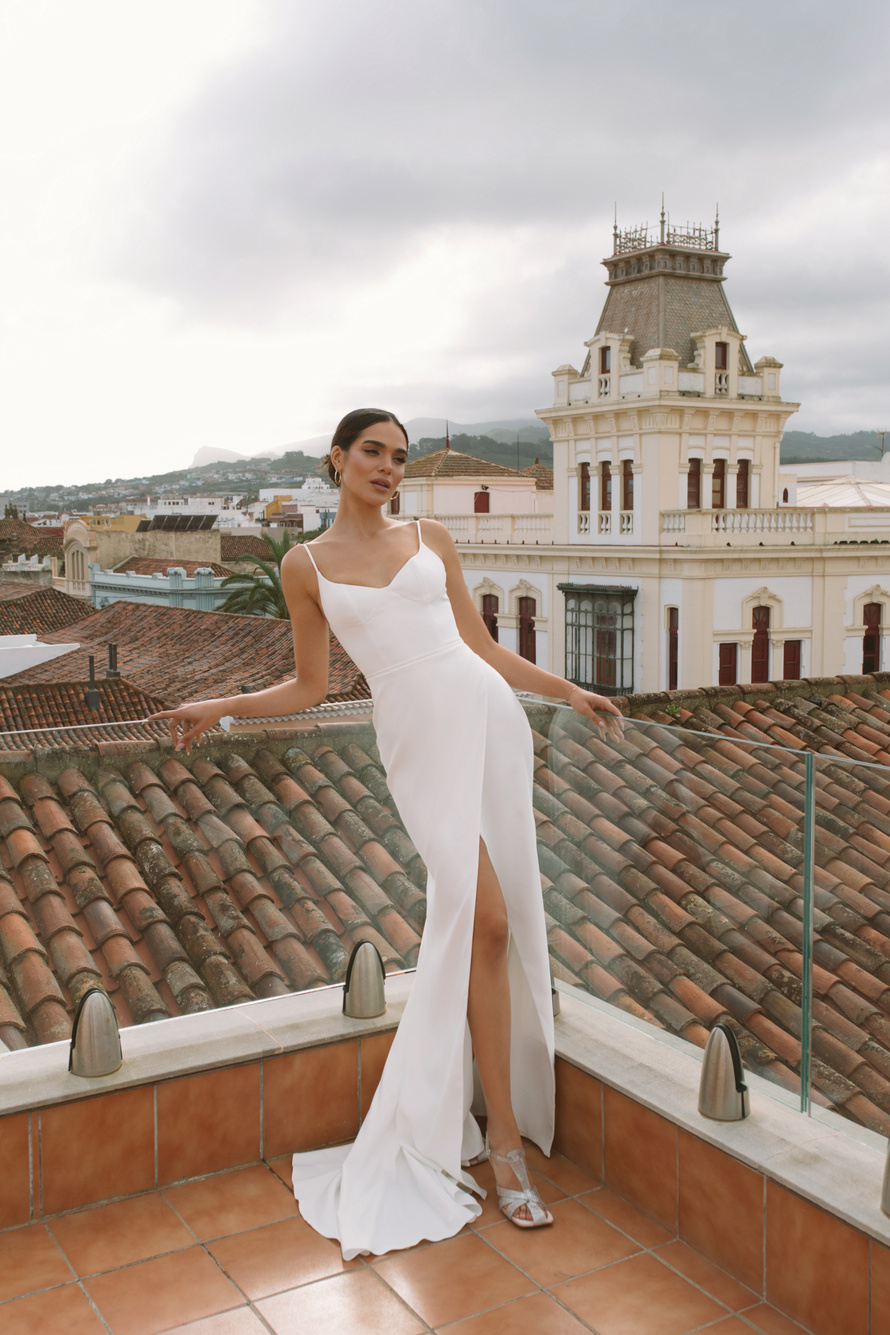 Купить свадебное платье «Видана» Бламмо Биамо из коллекции Вайт Гарден 2024 года в салоне «Мэри Трюфель»