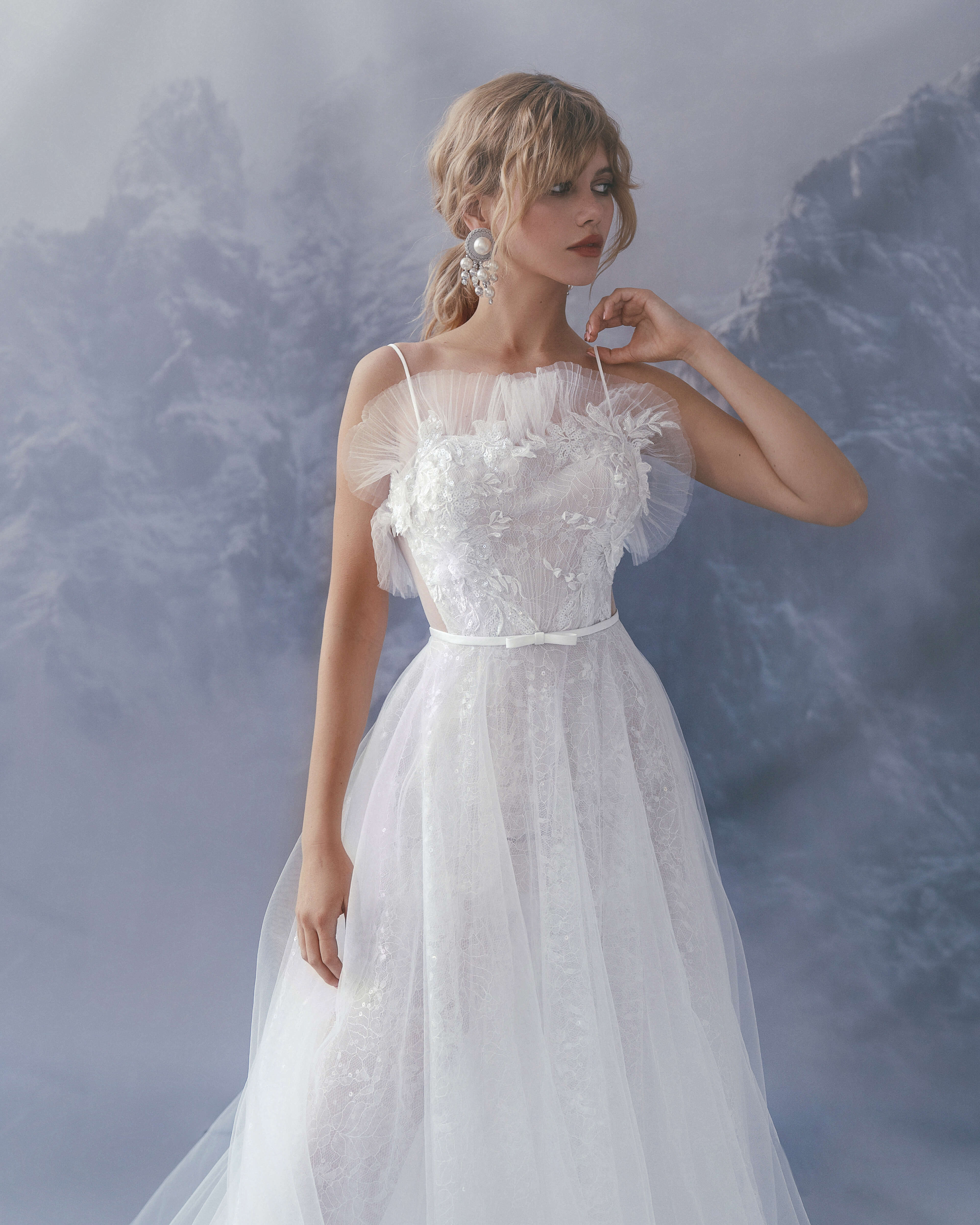Купить свадебное платье «Берзе» Бламмо Биамо из коллекции Сказка 2022 года в салоне «Мэри Трюфель»