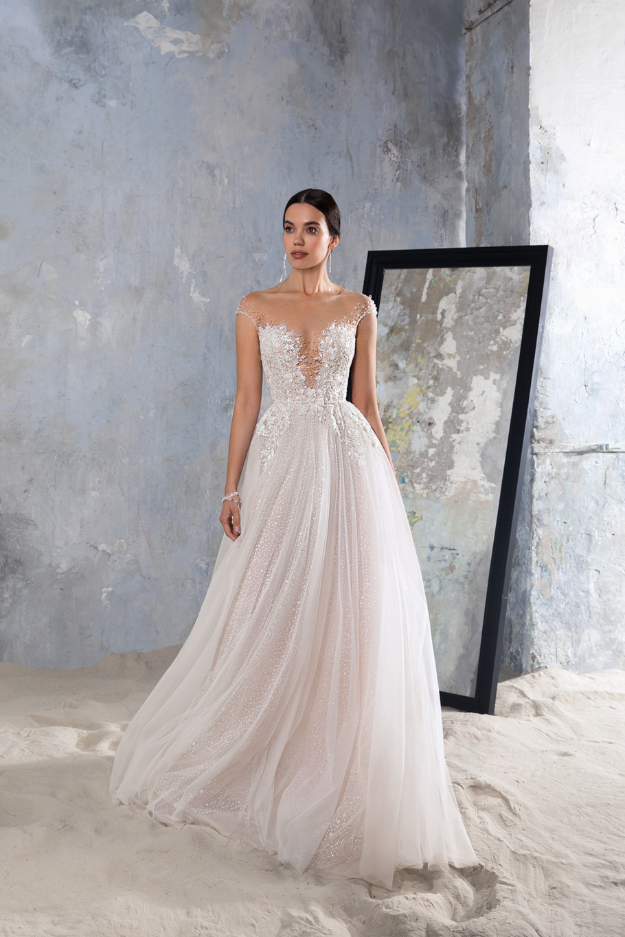 Купить свадебное платье «Ники» Секрет Споса из коллекции Блеск 2022 года в салоне «Мэри Трюфель»
