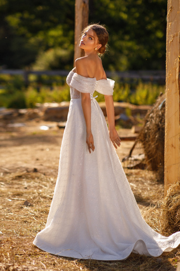 Купить свадебное платье «Паулина» Стрекоза из коллекции Любава 2023 года в салоне «Мэри Трюфель»