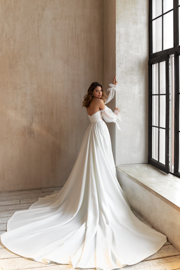 Купить свадебное платье «Джози» Евы Лендел из коллекции 2021 в Ярославлье 