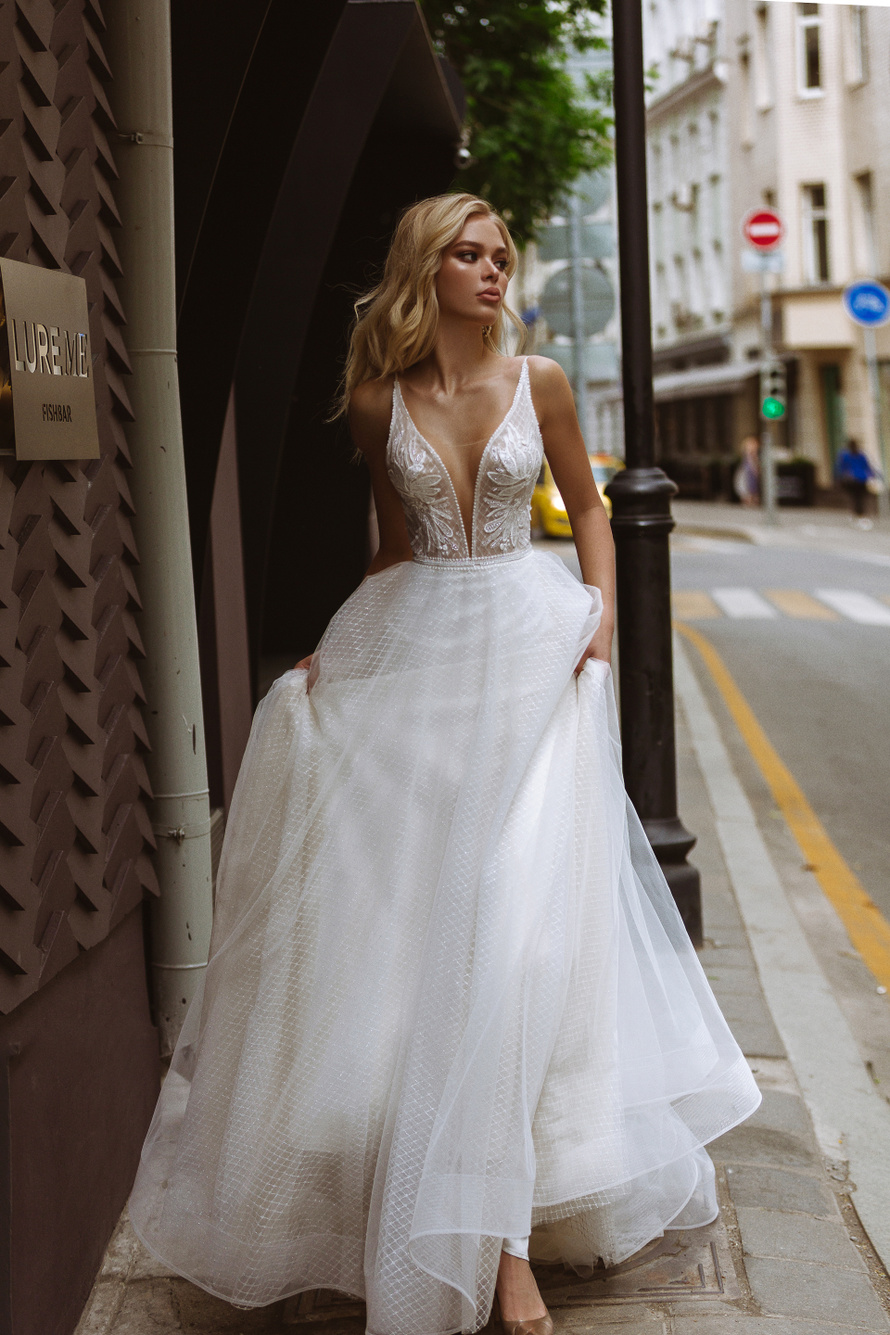 Купить свадебное платье «Ханна» Патрисия из коллекции 2019 года в Краснодаре