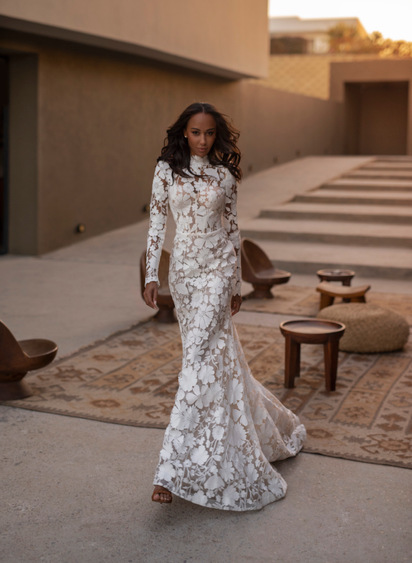 Multicolor wedding dresses