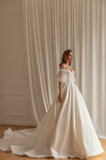 Купить свадебное платье «Рози» Евы Лендел из коллекции 2022 в «Мэри Трюфель»