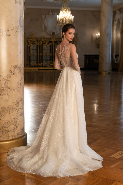 Купить свадебное платье «Клэрта» Мэрри Марк из коллекции Бриллиант 2022 года в салоне «Мэри Трюфель»
