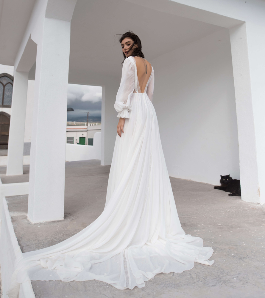 Купить свадебное платье «Нэйт» Бламмо Биамо из коллекции 2019 года в Воронеже