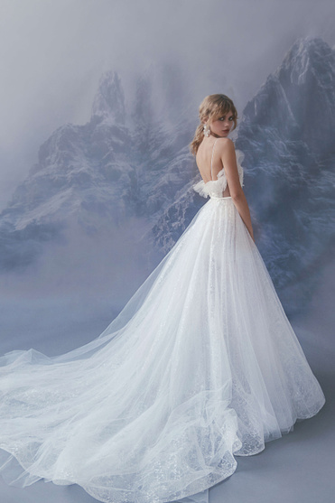 Купить свадебное платье «Берзе» Бламмо Биамо из коллекции Сказка 2022 года в салоне «Мэри Трюфель»