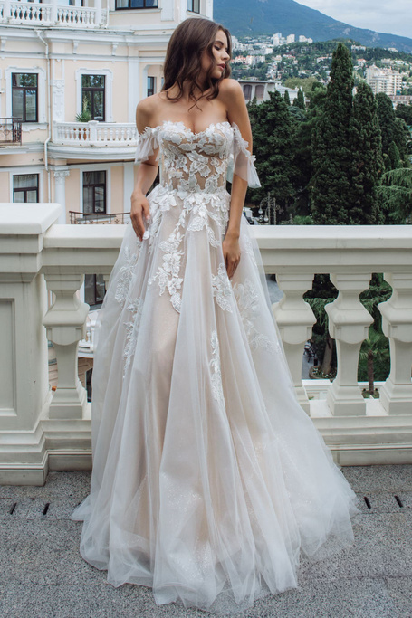 Свадебное платье «Зола» Стрекоза — купить в Краснодаре платье Зола из Strekkoza 2019