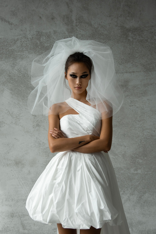 Mini length wedding dresses
