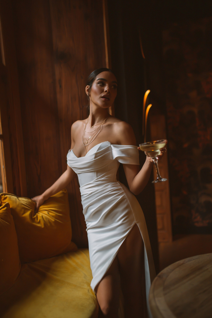 Купить свадебное платье «Велита» Бламмо Биамо из коллекции Вайт Гарден 2024 года в салоне «Мэри Трюфель»