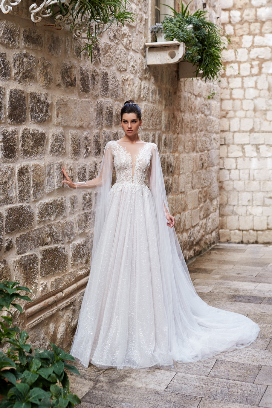 Купить свадебное платье «Поларис» Армония из коллекции 2020 в интернет-магазине «Мэри Трюфель»
