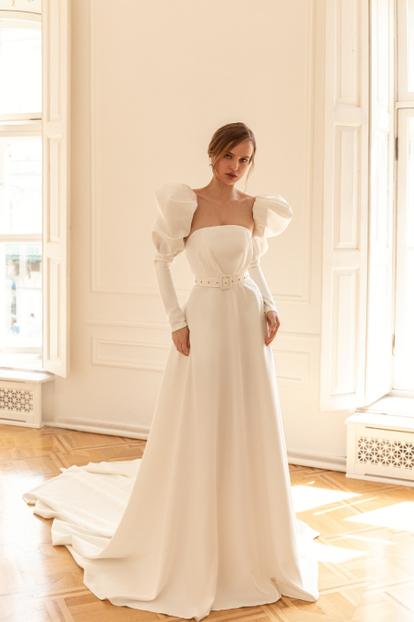 Купить свадебное платье «Фонеска» Евы Лендел из коллекции 2022 в «Мэри Трюфель»