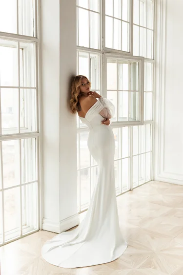 Свадебное платье «Виш» Евы Лендел — купить в Самарае платье Виш из коллекции "Меньше значит больше"2021 Виш