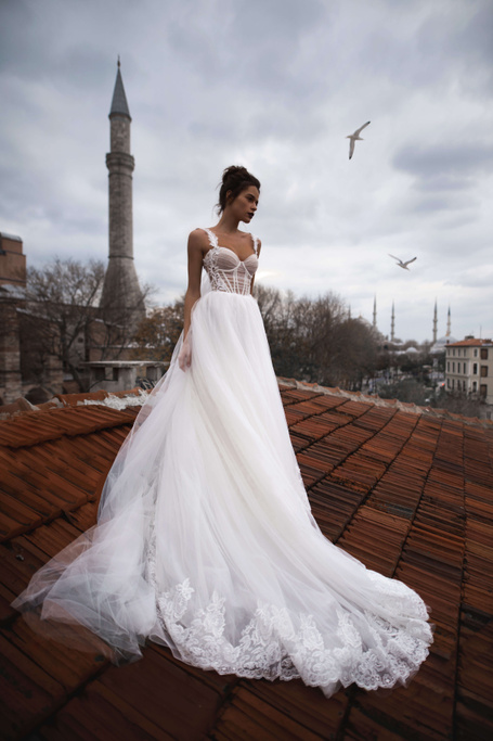 Купить свадебное платье «Дастин» Бламмо Биамо из коллекции 2018 года в Воронеже