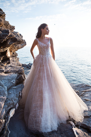 Свадебное платье «Квинселла» Анже Этуаль из коллекции 2019 года фото, цена