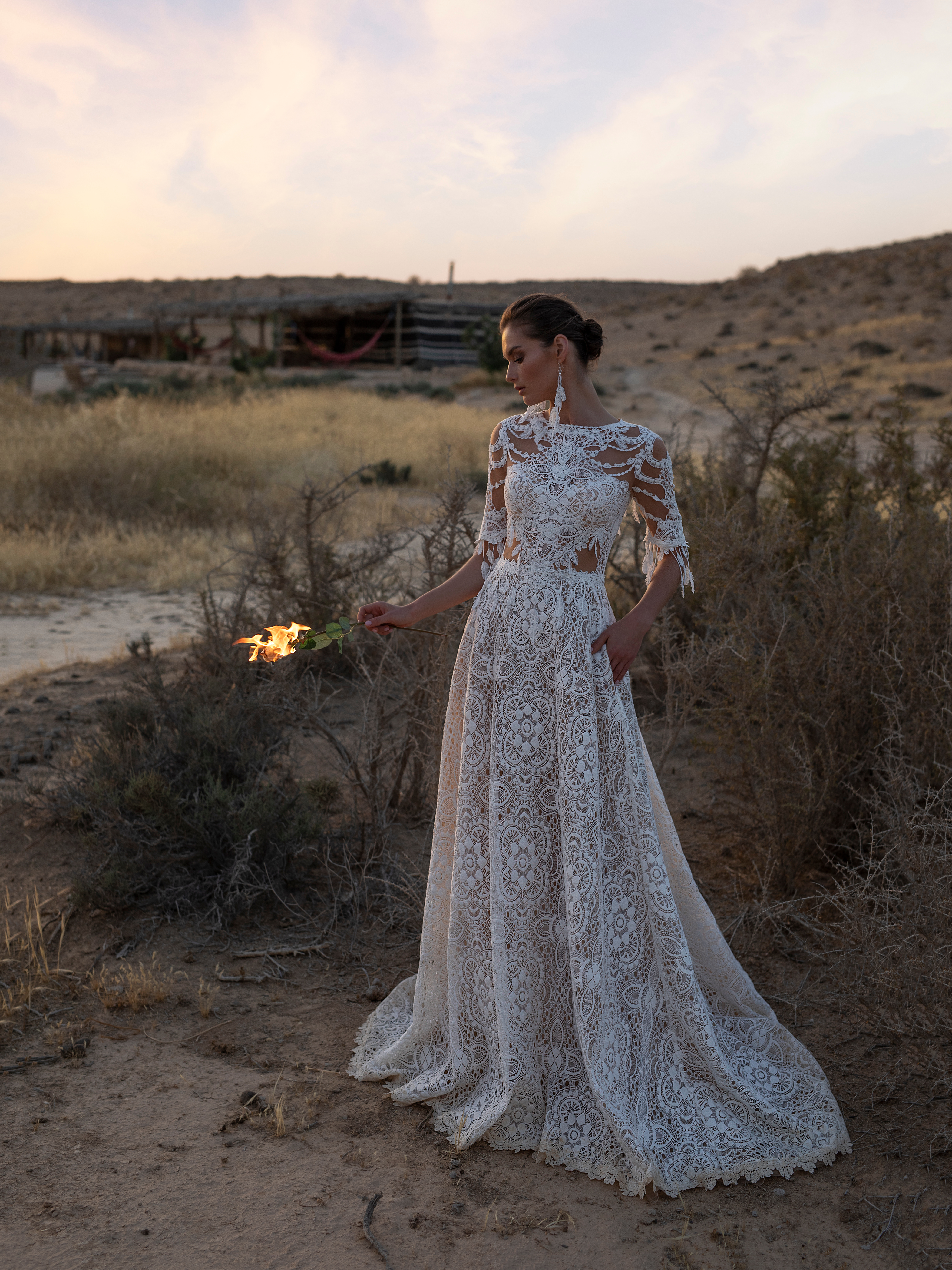 Купить свадебное платье «Майя» Татьяны Каплун из коллекции «Десерт Пешн 2020» в салоне свадебных платьев
