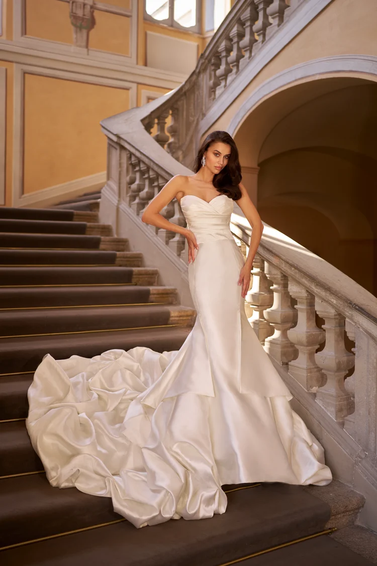 Buy wedding dress «Karsu» Sima Couture from the collection of 2024 in the boutique «Mary Trufel» Karsu