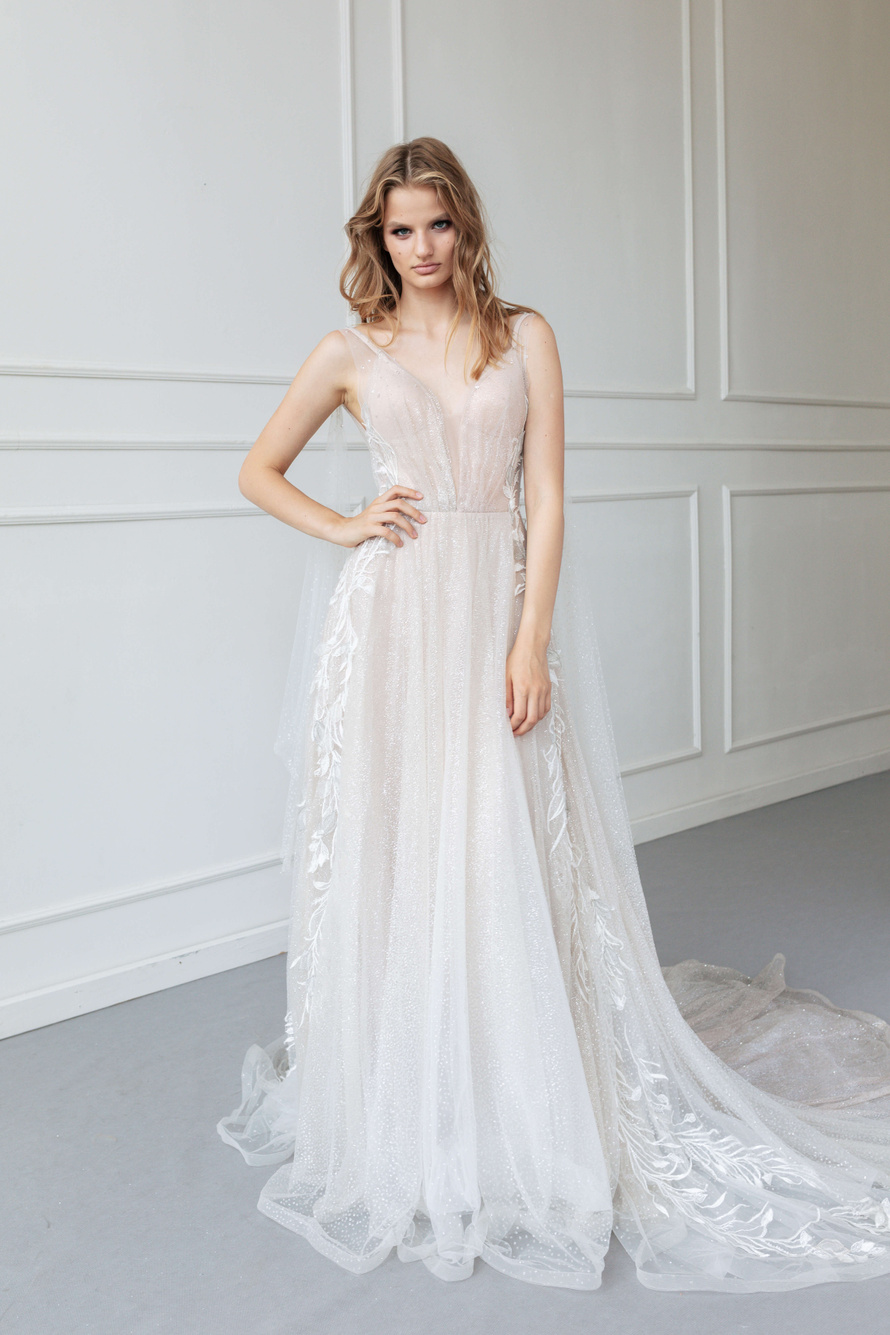 Купить свадебное платье «Камель» Анже Этуаль из коллекции 2020 года в салоне «Мэри Трюфель»