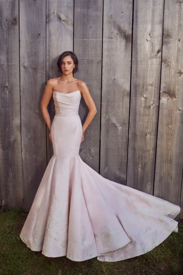 Buy wedding dress «LA24116M» L'amour from the collection of 2021 in the boutique “Mary Trufel” LA24116M