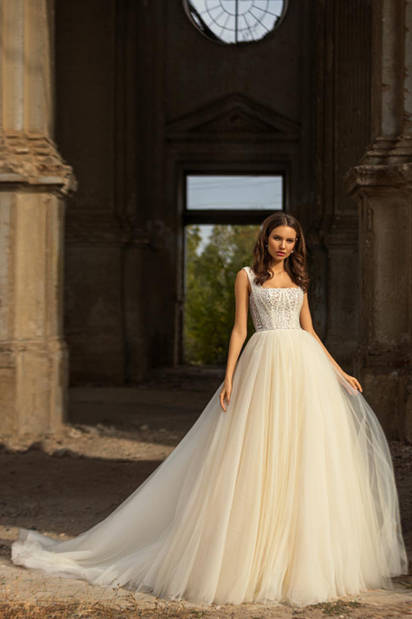 Купить свадебное платье «Дикси» Евы Лендел из коллекции 2021 в Ярославлье 