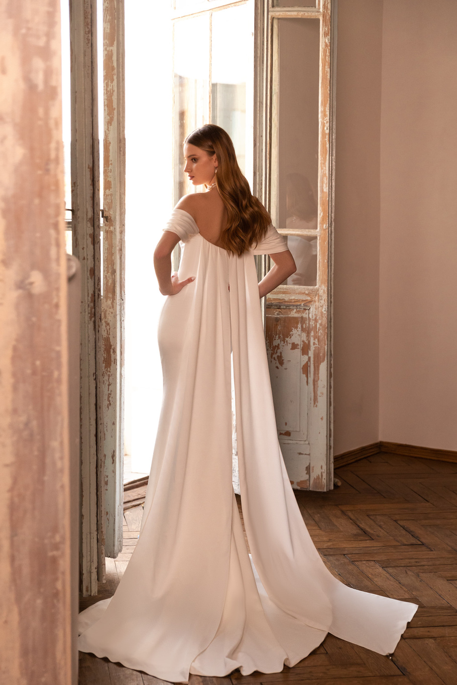 Купить свадебное платье «Орнелла» Евы Лендел из коллекции 2022 в «Мэри Трюфель»