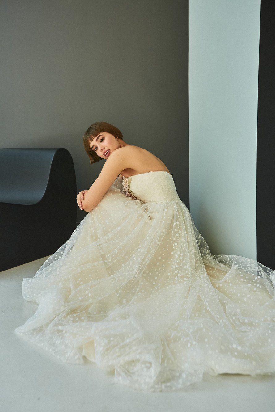 Свадебное платье «Лисма» Мэрри Марк — купить в Краснодаре платье Лисма из коллекции "Инспирэйшн" 2021