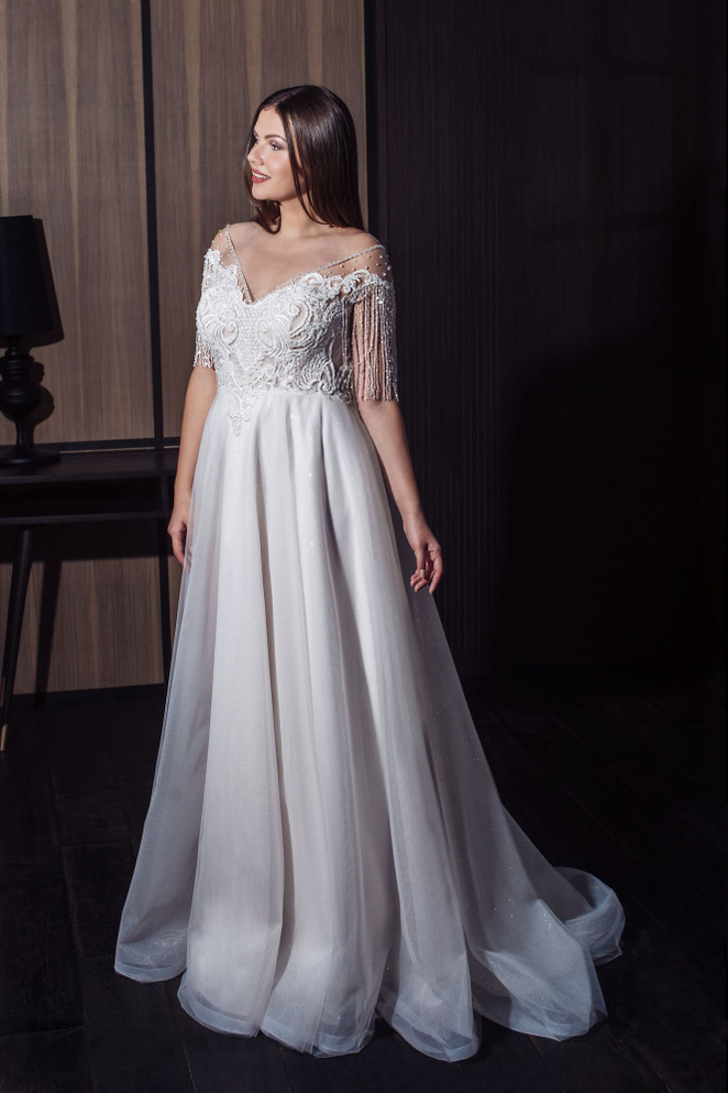 Свадебное платье «Занета» Secret Sposa — купить в Краснодаре платье Занета из коллекции Квин