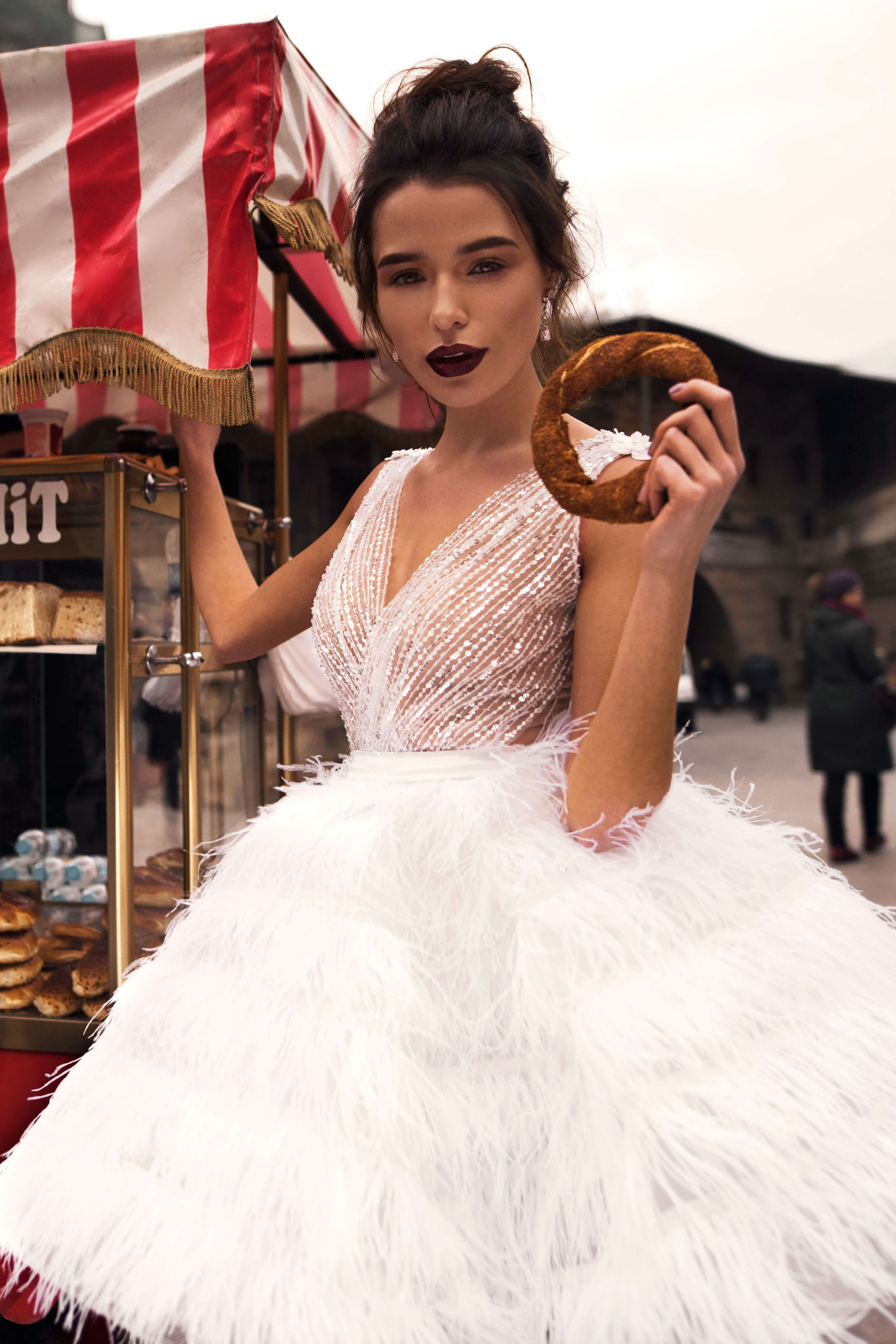 Купить свадебное платье «Алисия» Бламмо Биамо из коллекции 2018 года в Казани