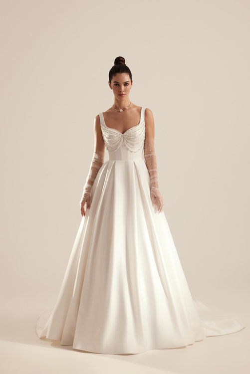 Satin wedding dresses