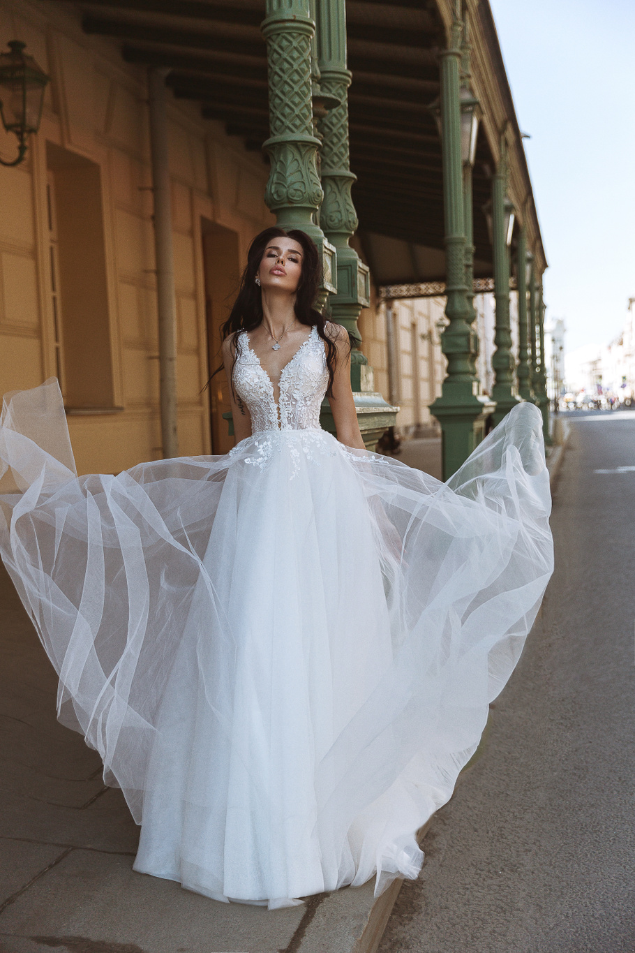 Купить свадебное платье «Хелли» Патрисия из коллекции 2019 года в Самаре