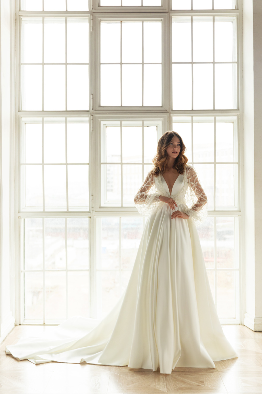 Купить свадебное платье «Эстель» Евы Лендел из коллекции 2021 в Ярославлье 