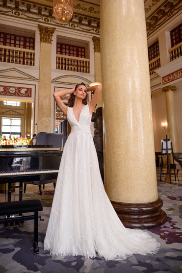 Купить свадебное платье «Шакира» Татьяна Каплун из коллекции Следуй зову сердца 2022 года в салоне «Мэри Трюфель»