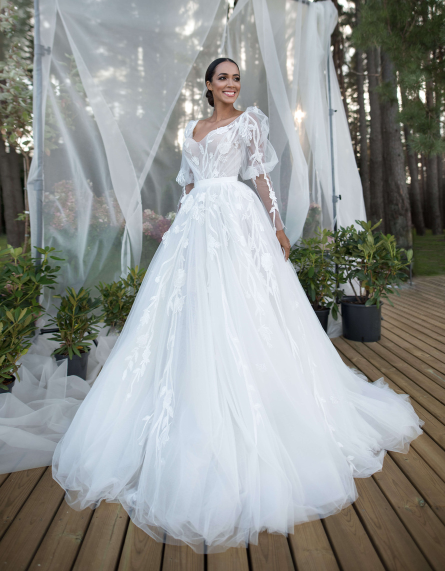 Купить свадебное платье «Тайлер» Бламмо Биамо из коллекции Нимфа 2020 года в Москве